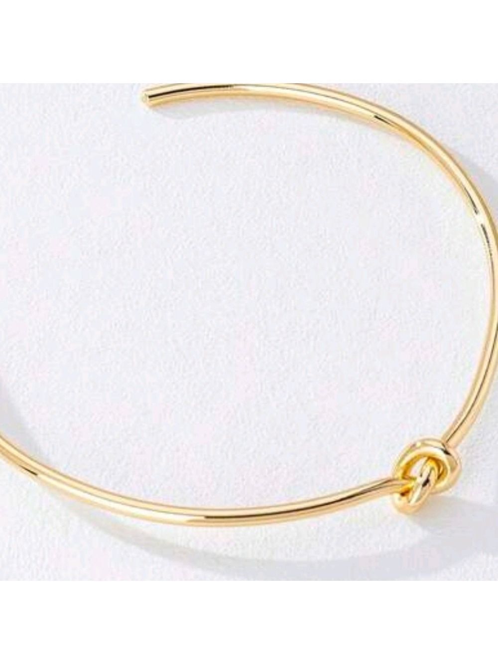 Gold Elegant Choker Necklace - Picture 5 of 5